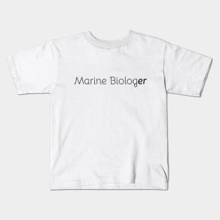 Marine Biologer Kids T-Shirt